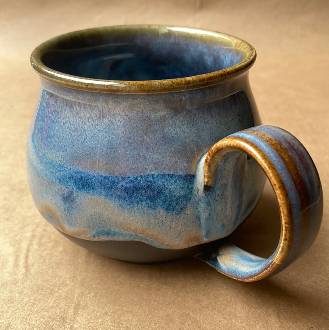 12 oz Saltwater Blue Coffee Mug #1