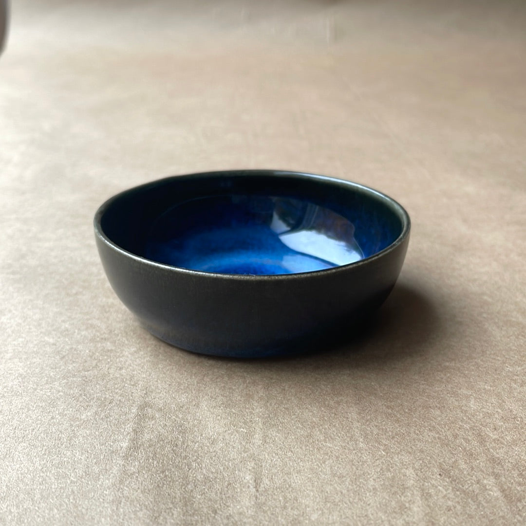 Navy Blue Trinket Dish #1