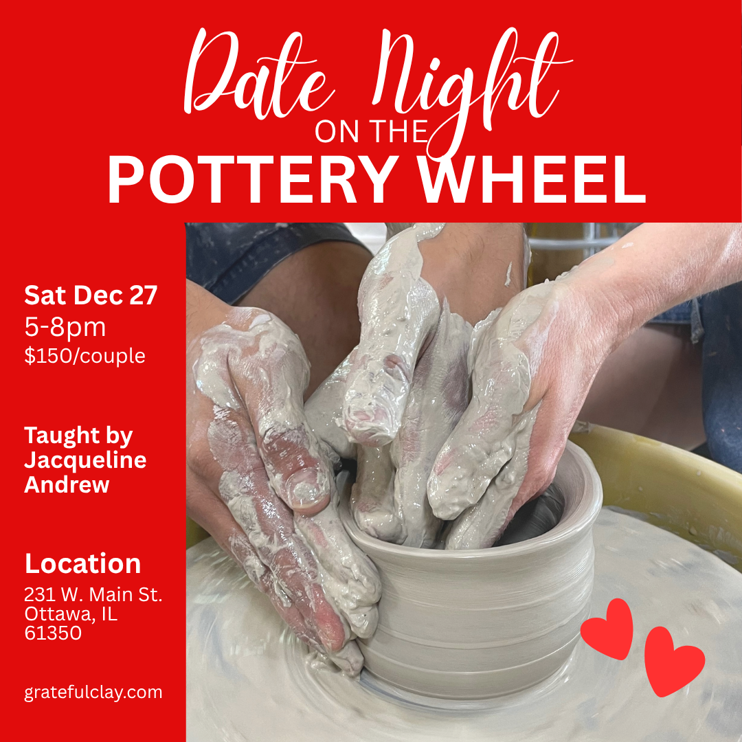 Date Night on the Pottery Wheel | Sat Dec 27th 5pm-8pm