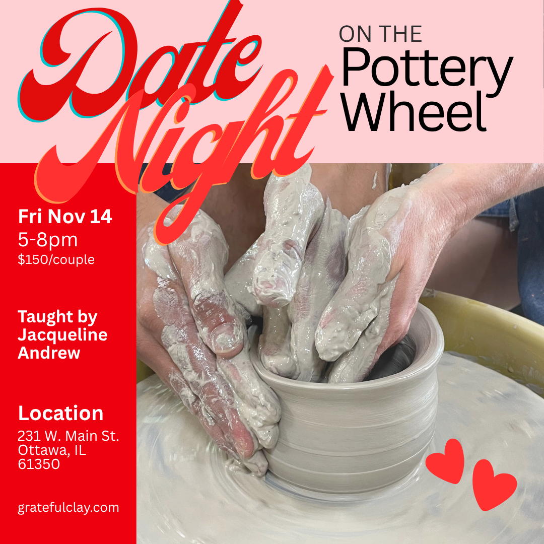 Date Night on the Pottery Wheel | Fri Nov 14th 5pm-8pm