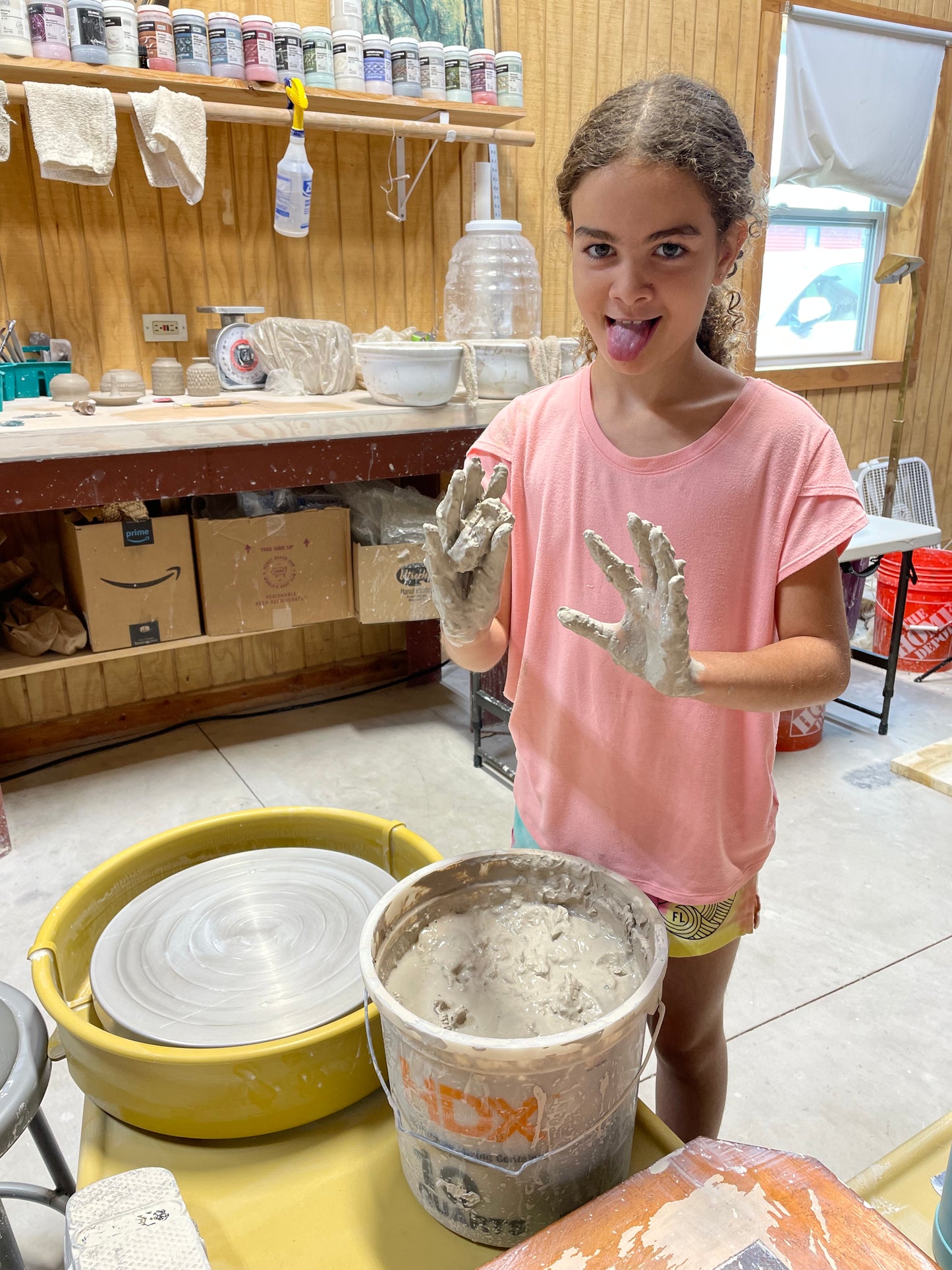 Kids Pottery Wheel Workshop