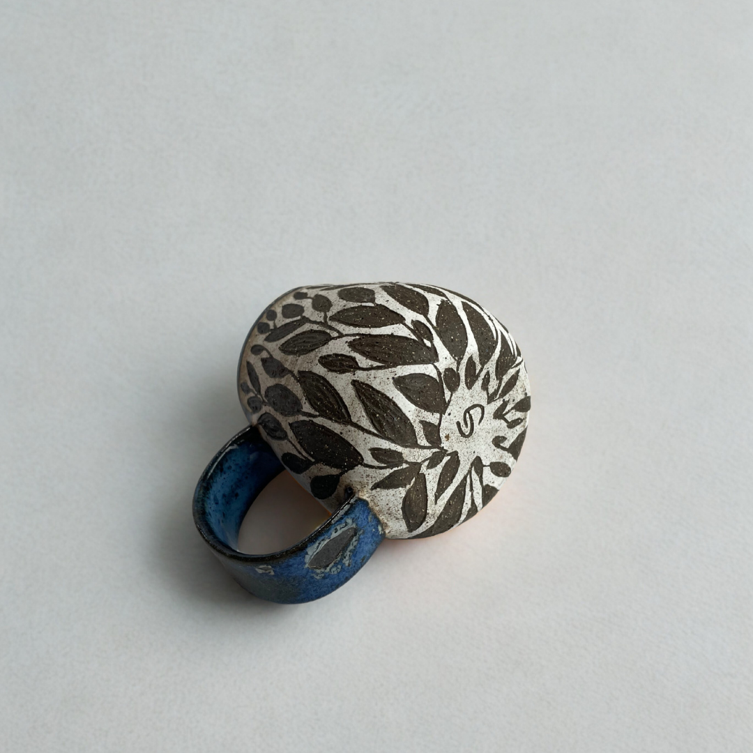 4oz Espresso Cup | Carved Vines