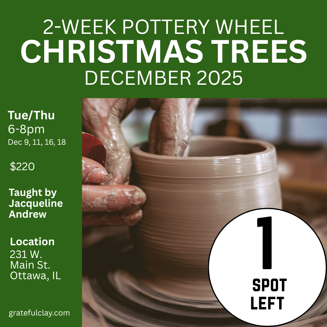 2-Week Pottery Wheel | December 2025 | Tue/Thu