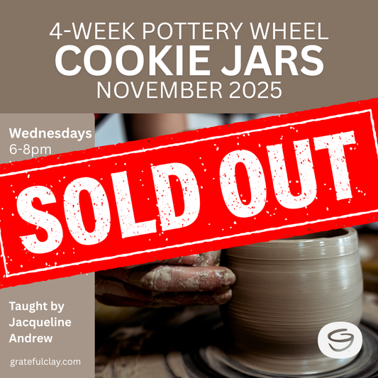 4-Week Pottery Wheel | November 2025