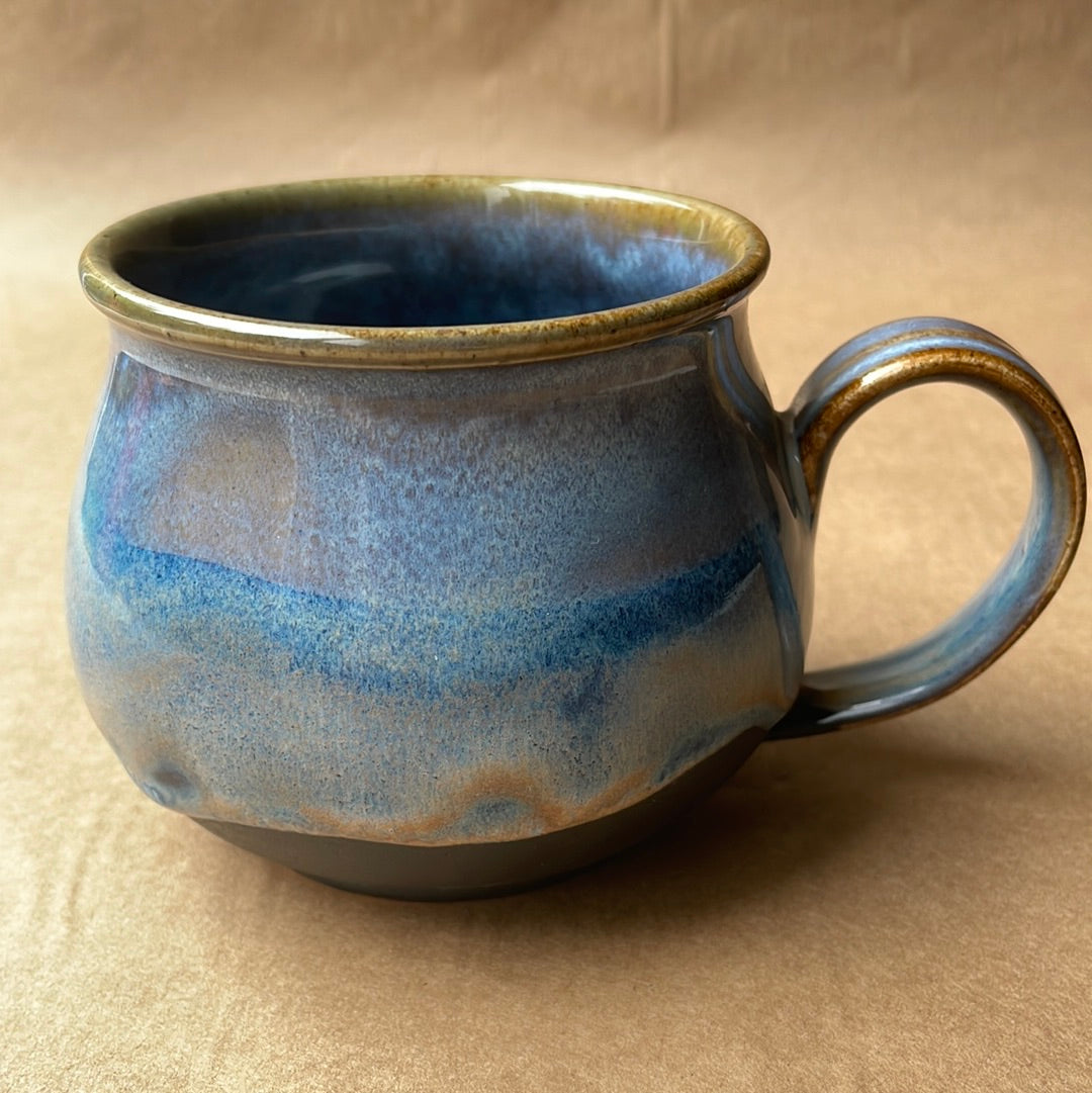 12 oz Saltwater Blue Coffee Mug #1