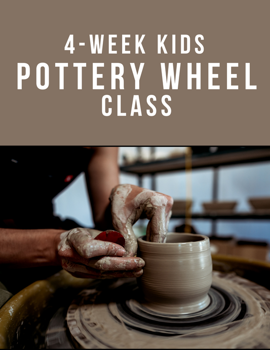 4-Week Kids Pottery Wheel Class