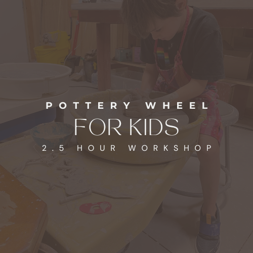 Kids 2.5-Hour Pottery Wheel