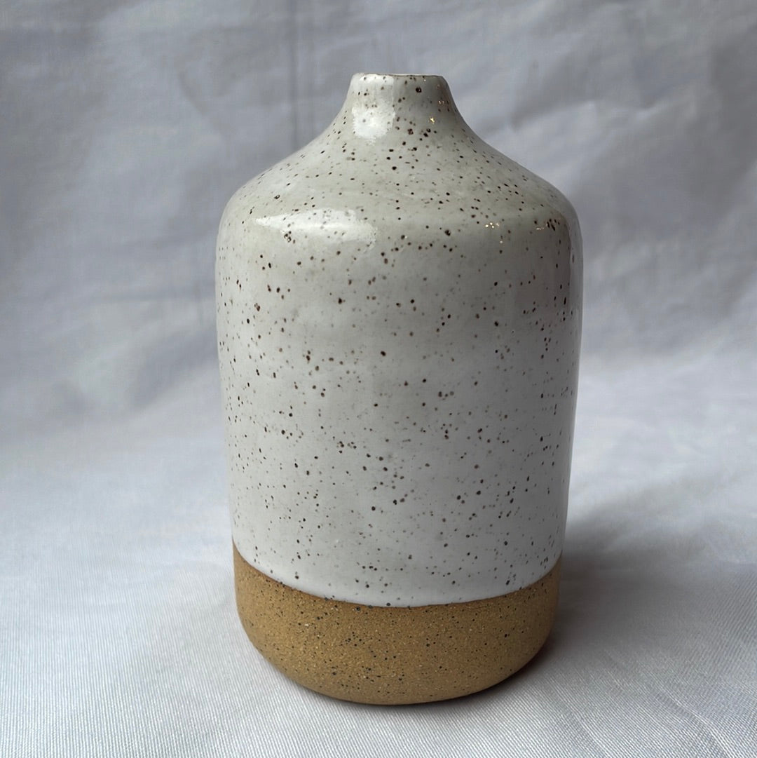 Speckled White Mini Vase #3