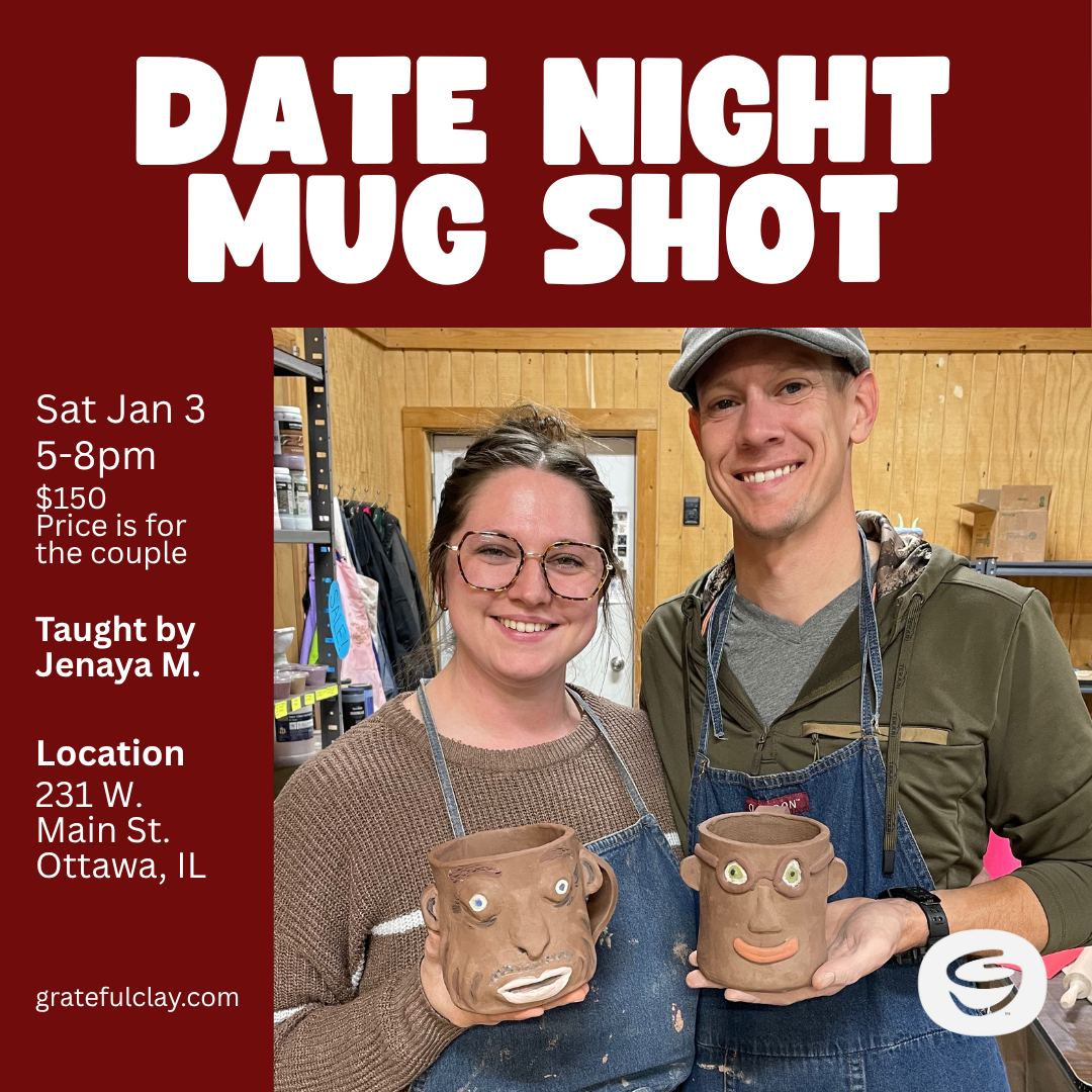 Date Night Mug Shot | Sat Jan 3rd 5pm-8pm