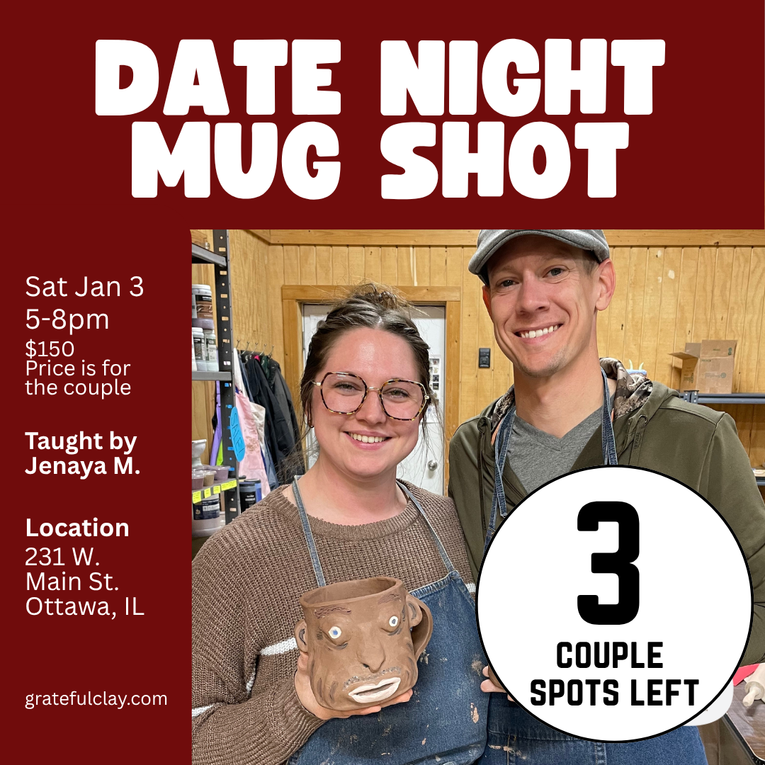 Date Night Mug Shot | Sat Jan 3rd 5pm-8pm