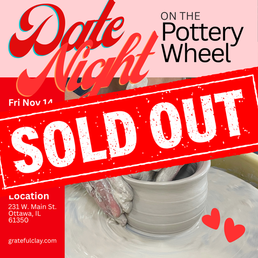 Date Night on the Pottery Wheel | Fri Nov 14th 5pm-8pm