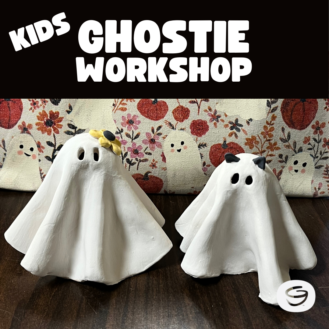 Kids Handbuilt Ghost Figurine | Fri Oct 10th 5pm-7pm
