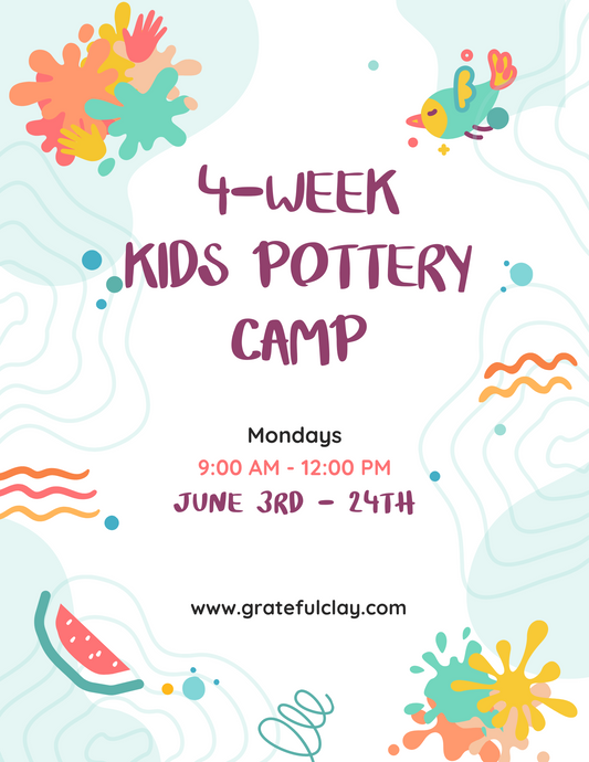 4-Week Kids Pottery Camp