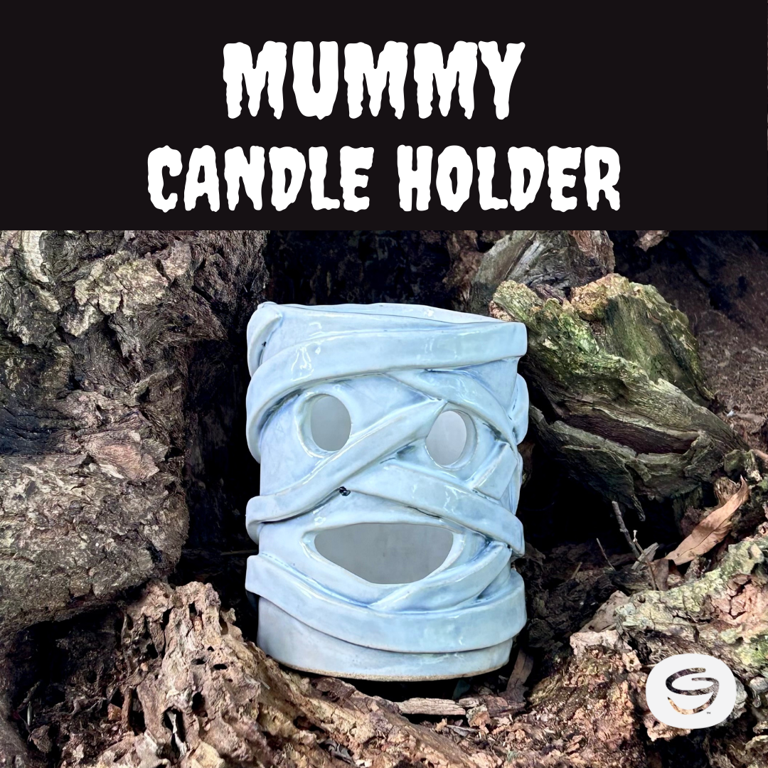 Mummy Candle Holder | Sat Oct 18th 4pm-7pm